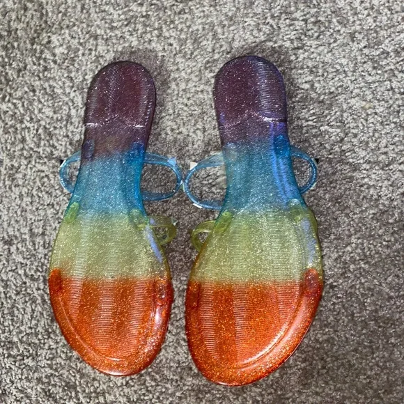 Multi colored sandals - Picture 2 of 3